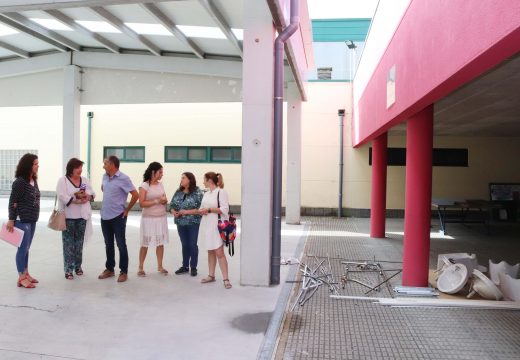 O Concello de Lousame está a investir máis de 100.000 euros en melloras no CPI Plurilingüe Cernadas de Castro